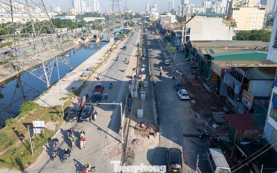 thi công mở rộng đường Tam Trinh